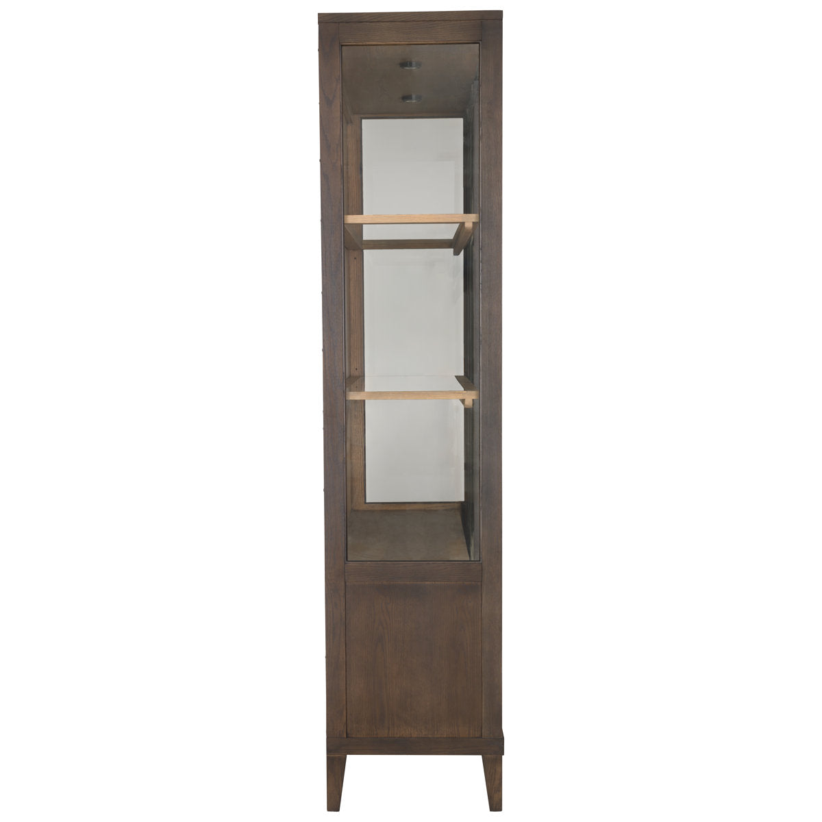 Thea Lighted Curio Cabinet