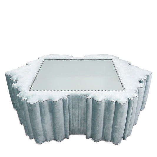 Haute House Home Luxor Mirror Cocktail Ottoman