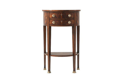 Theodore Alexander A Demi Lune Side Table