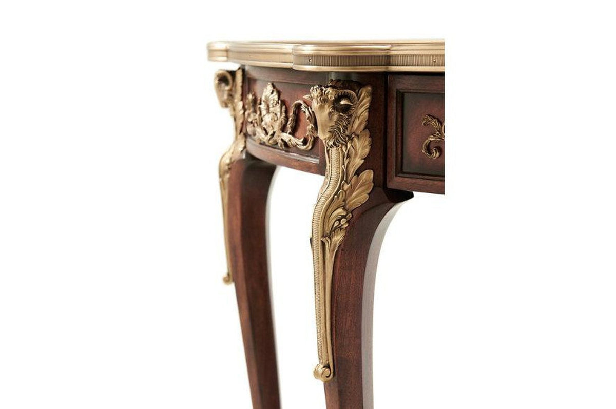 Theodore Alexander Ram's Head Console Table
