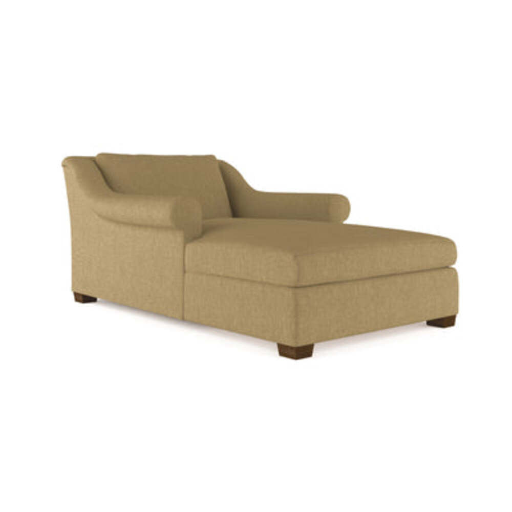 Tandem Arbor Thompson Rolled Slope Arm Chaise Lounge