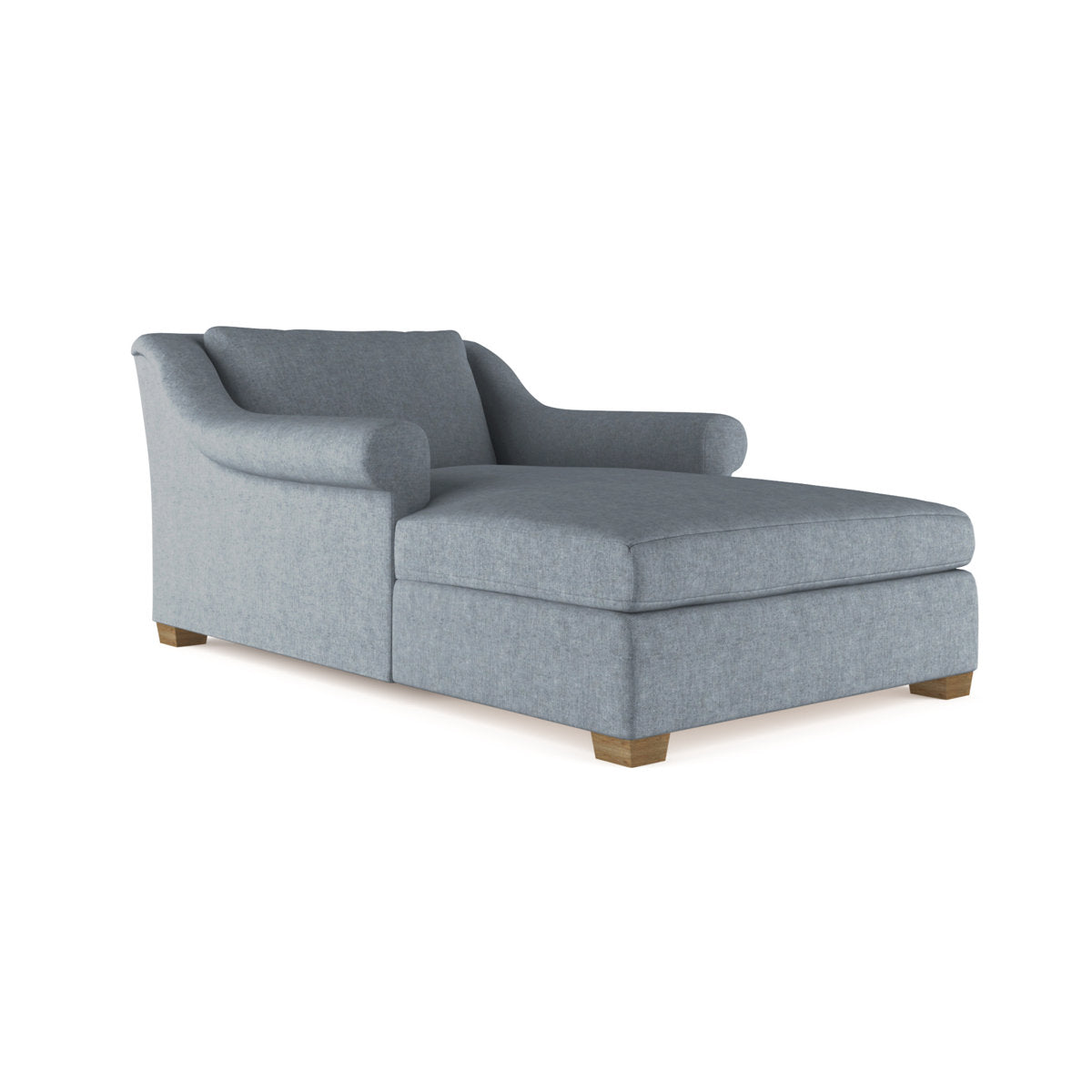 Tandem Arbor Thompson Rolled Slope Arm Chaise Lounge