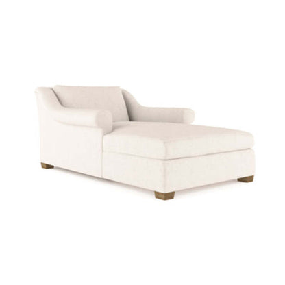 Tandem Arbor Thompson Rolled Slope Arm Chaise Lounge