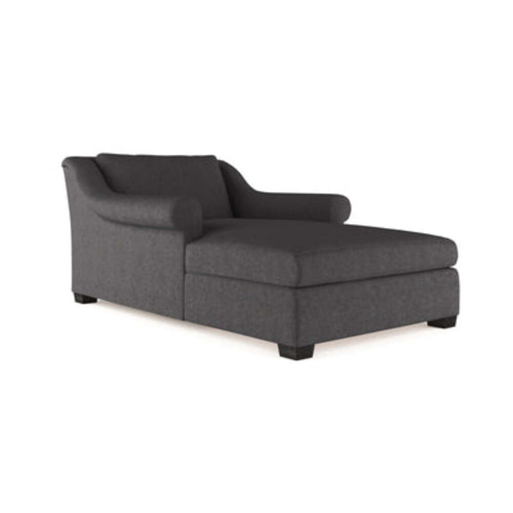 Tandem Arbor Thompson Rolled Slope Arm Chaise Lounge