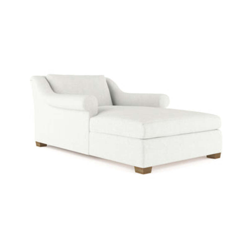 Tandem Arbor Thompson Rolled Slope Arm Chaise Lounge