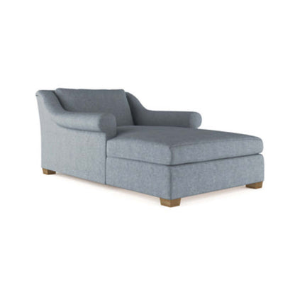 Tandem Arbor Thompson Rolled Slope Arm Chaise Lounge