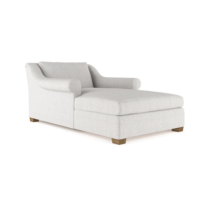 Tandem Arbor Thompson Rolled Slope Arm Chaise Lounge