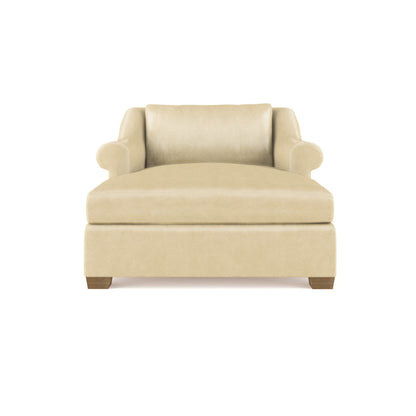 Tandem Arbor Thompson Rolled Slope Arm Chaise Lounge