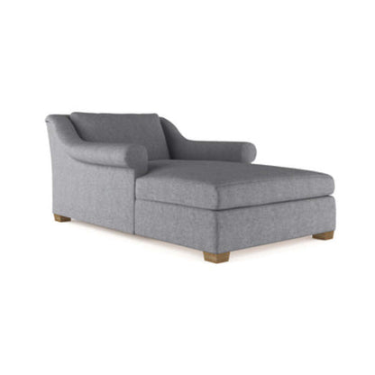 Tandem Arbor Thompson Rolled Slope Arm Chaise Lounge