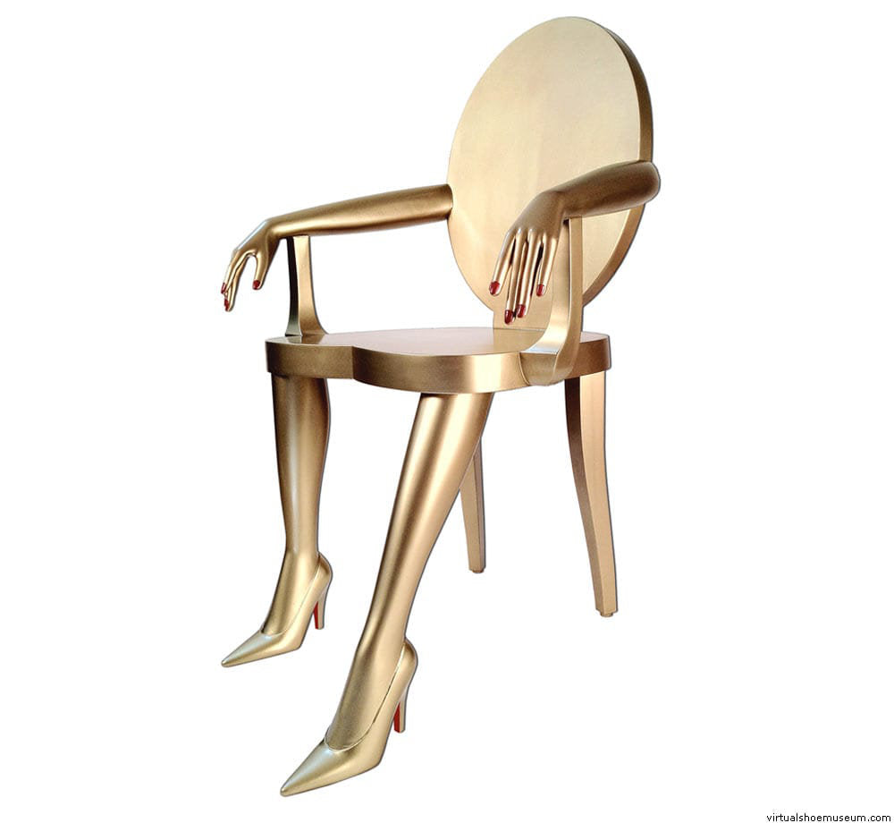 Marjorie Skouras Design Surrealist Sustainable Figurative Titi Club Chair By Marjorie Skouras
