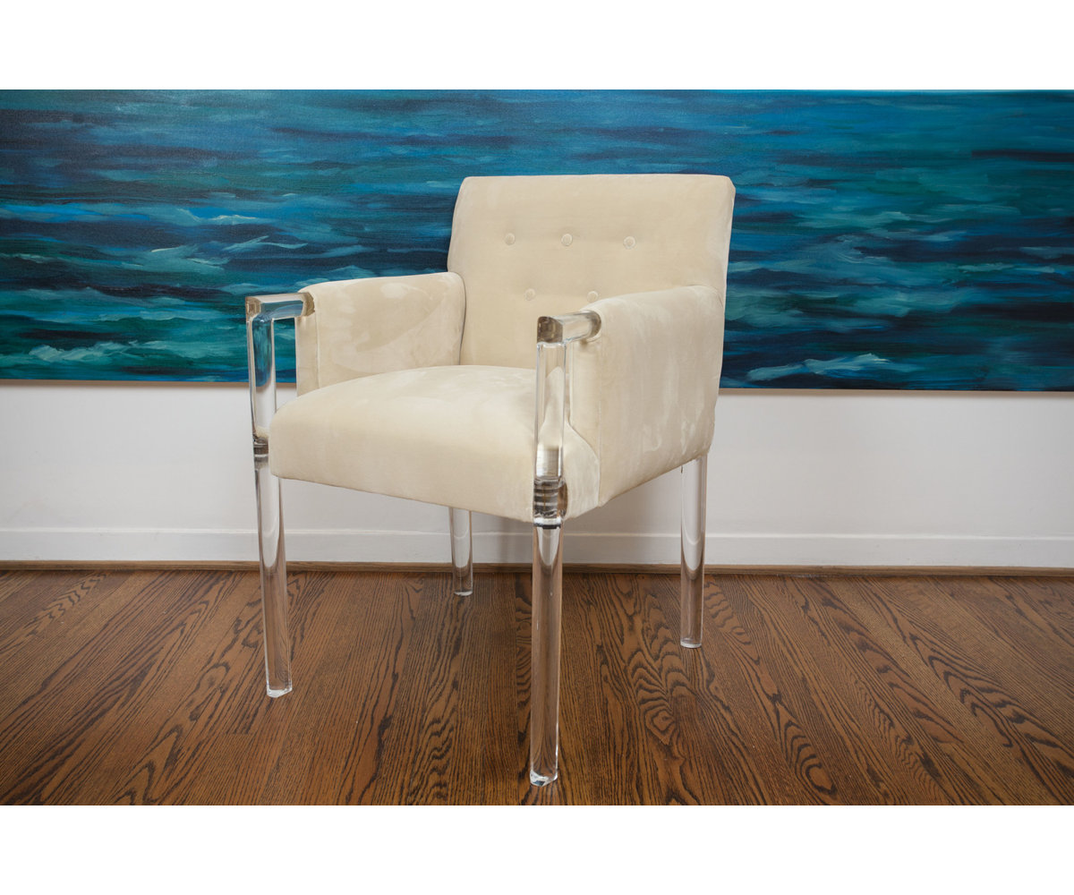 Jamie Dietrich Tito 24 Wide Linen Armchair