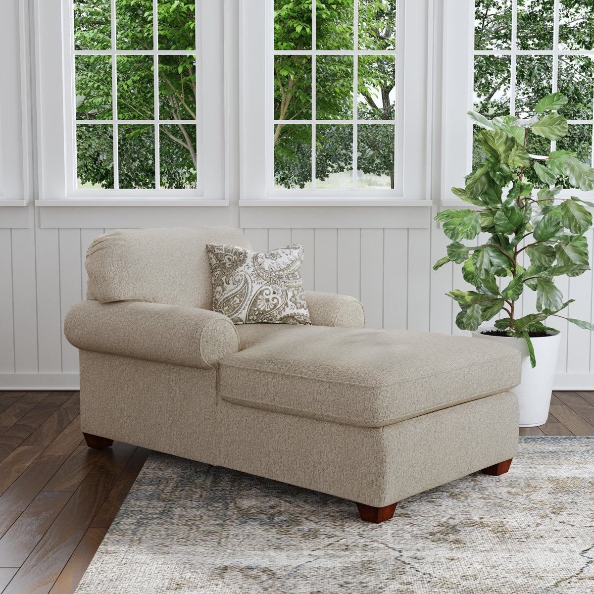 Flexsteel Tobias Chair Chaise