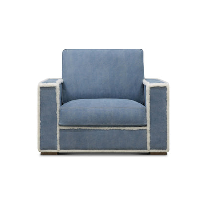 Togo Armchair Chair with Ottoman