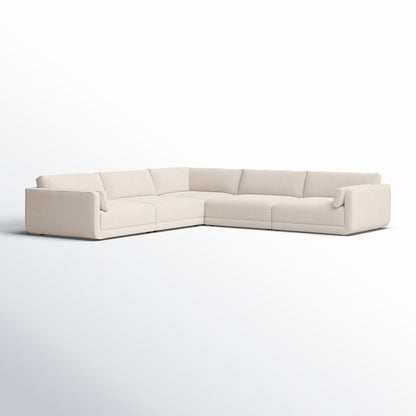 Four Hands Toland 5Pc Sectional 145 Bartin Rust