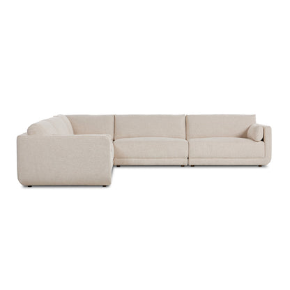 Four Hands Toland 5Pc Sectional 145 Bartin Rust