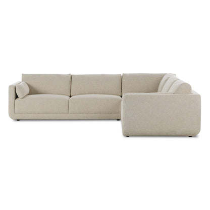 Four Hands Toland 3Pc Sectional Palma Cream