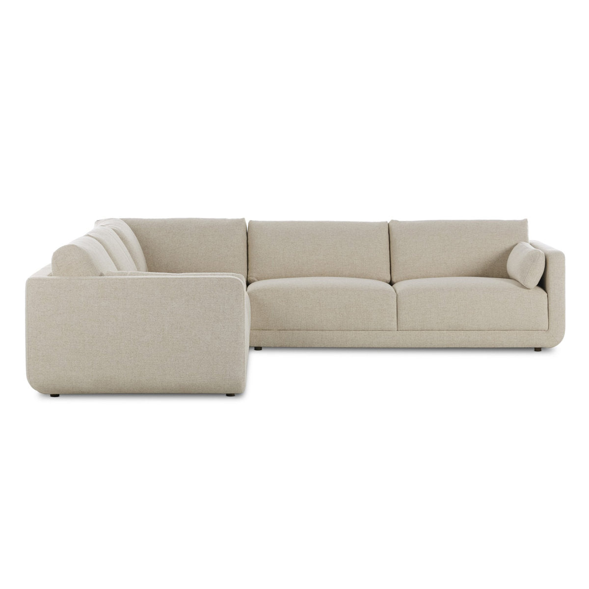 Four Hands Toland 3Pc Sectional Palma Cream