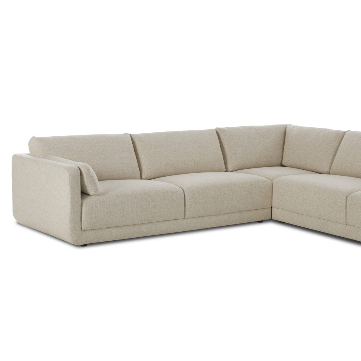 Four Hands Toland 3Pc Sectional Palma Cream