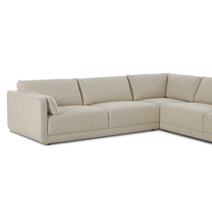 Four Hands Toland 3Pc Sectional Palma Cream