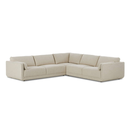 Four Hands Toland 3Pc Sectional Palma Cream