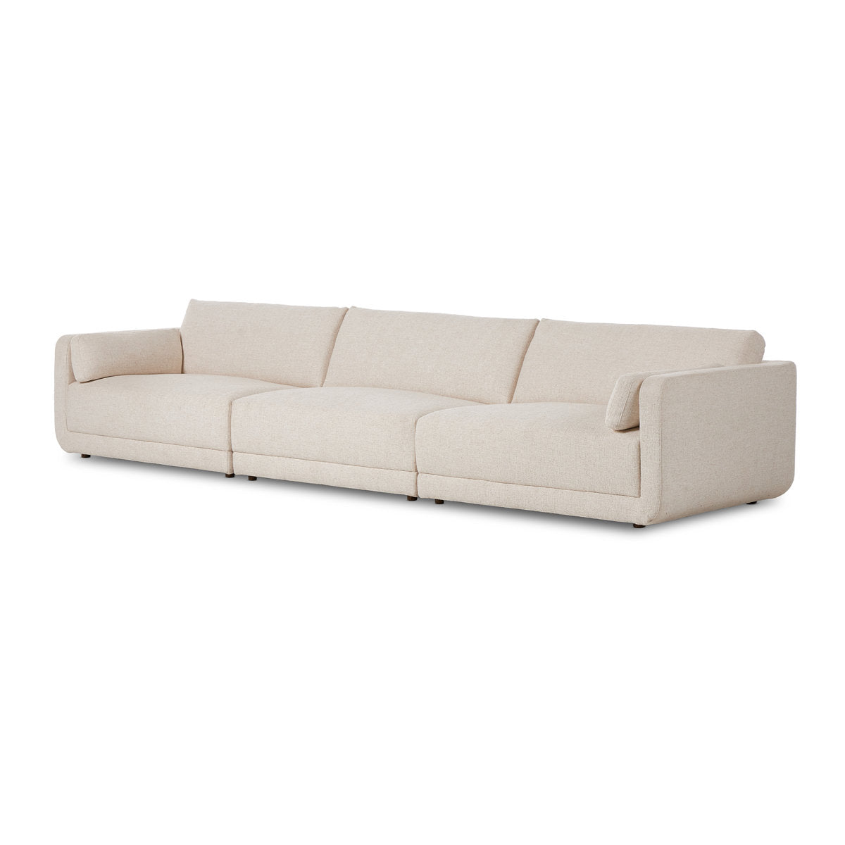 Four Hands Toland 3Pc Sectional 153 Bartin Rust