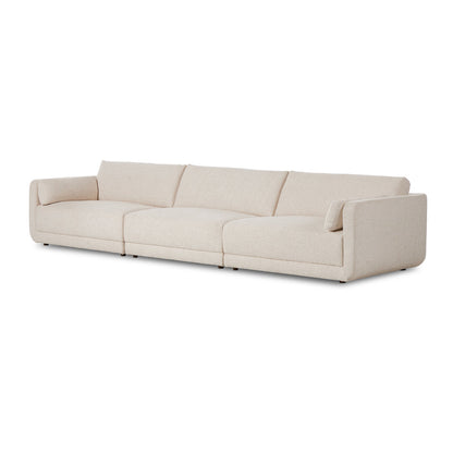 Four Hands Toland 3Pc Sectional 153 Bartin Rust