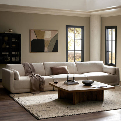 Four Hands Toland 3Pc Sectional 153 Bartin Rust