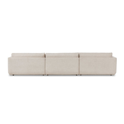 Four Hands Toland 3Pc Sectional 153 Bartin Rust