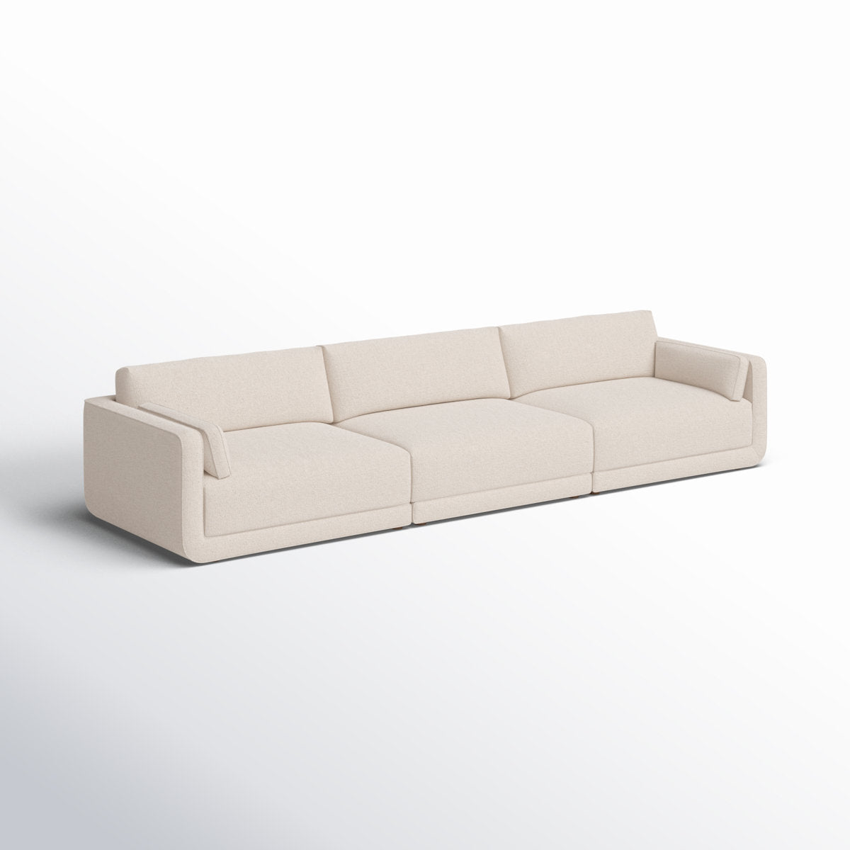 Four Hands Toland 3Pc Sectional 153 Bartin Rust