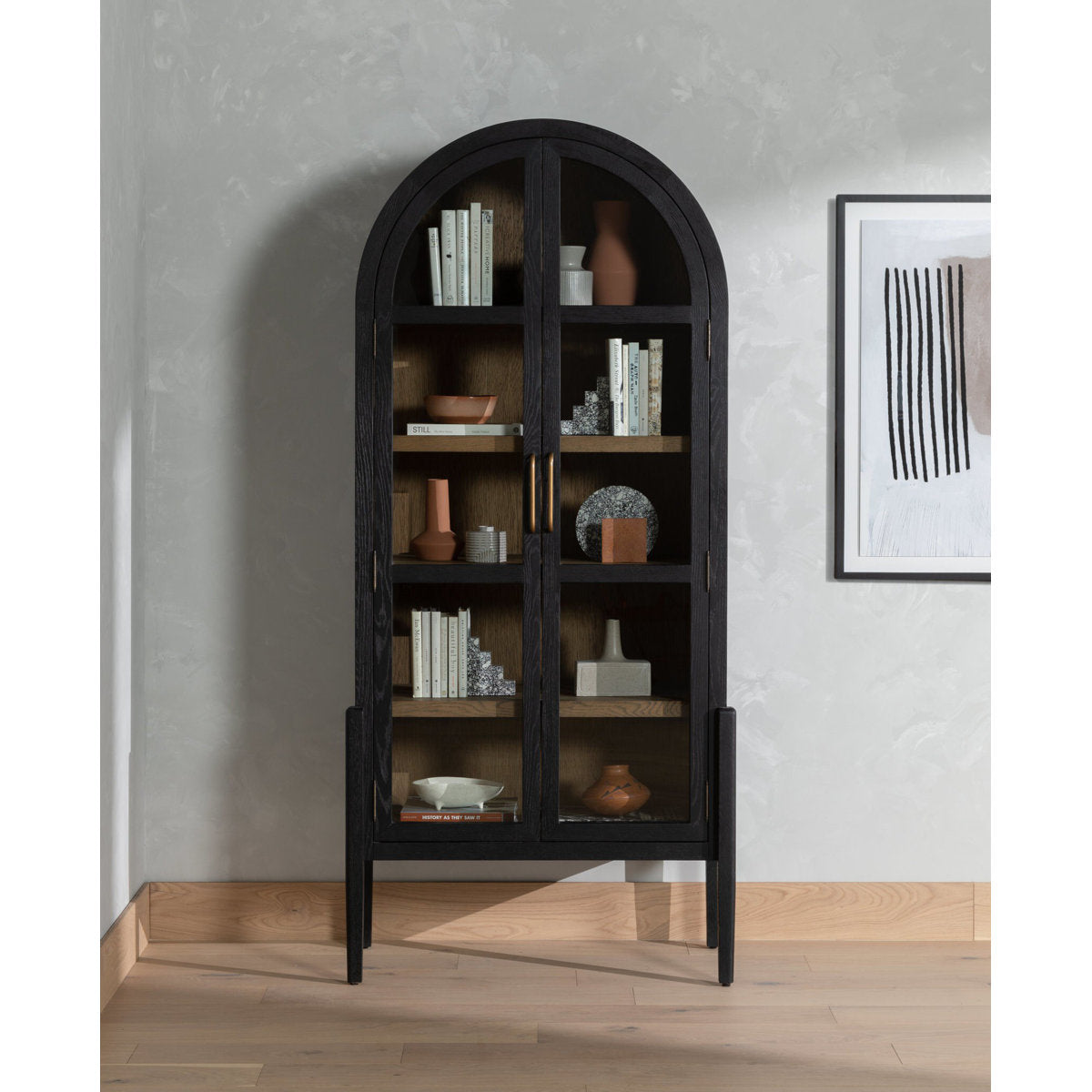 Four Hands Tolle Markwart Oak Solid Armoire