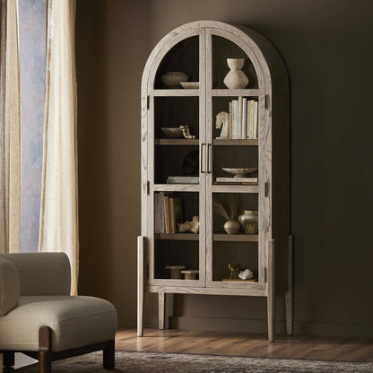 Four Hands Tolle Markwart Oak Solid Armoire
