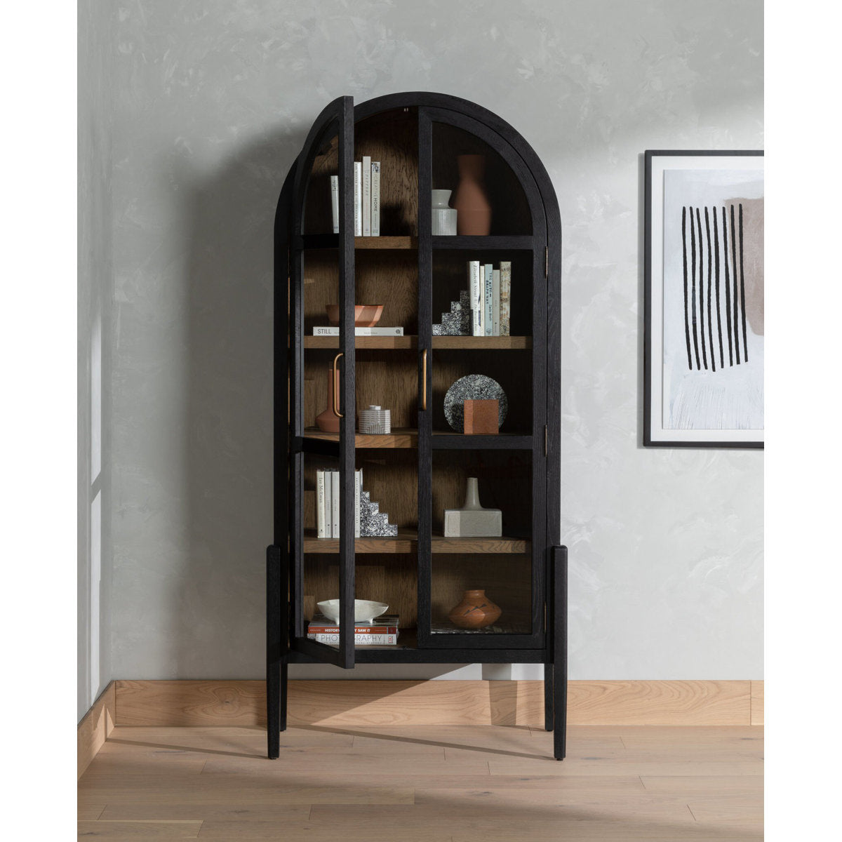Four Hands Tolle Markwart Oak Solid Armoire