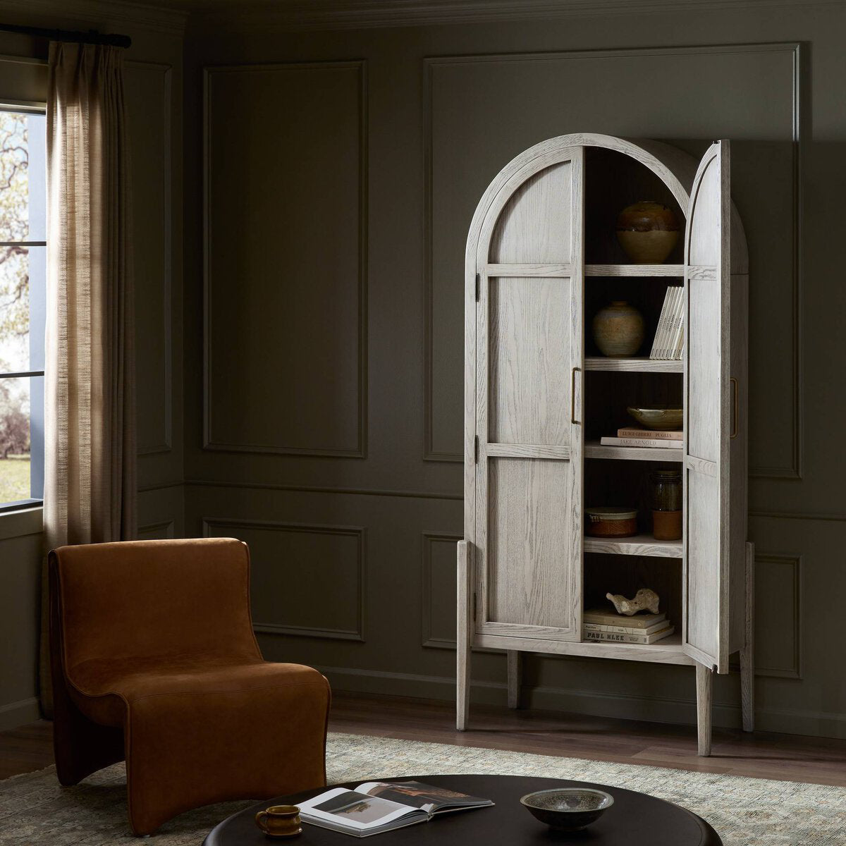 Four Hands Irondale Solid Manufactured Wood 2 Door Accent Cabinet