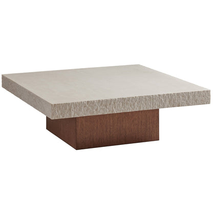 Tommy Bahama Home Palm Desert Shadow Mountain Square Cocktail Table