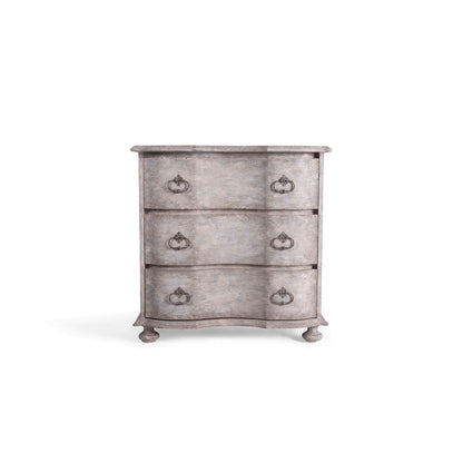Tosca 3 - Drawer Solid Wood Nightstand