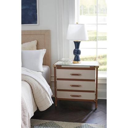 Toulon 3 Drawer Side Table