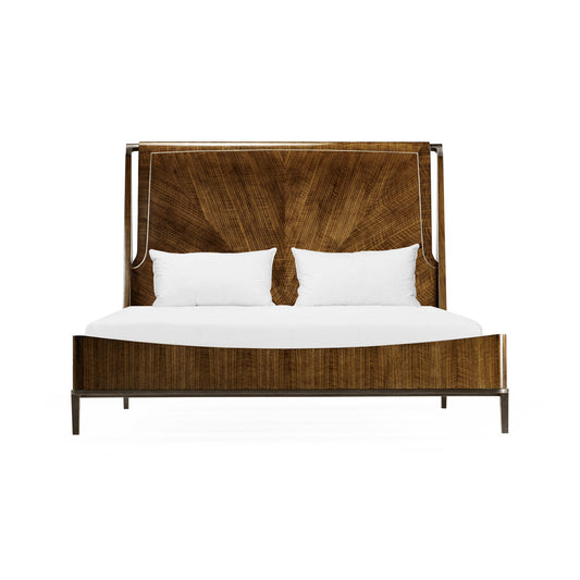 Toulouse King Solid Wood Low Profile Platform Bed