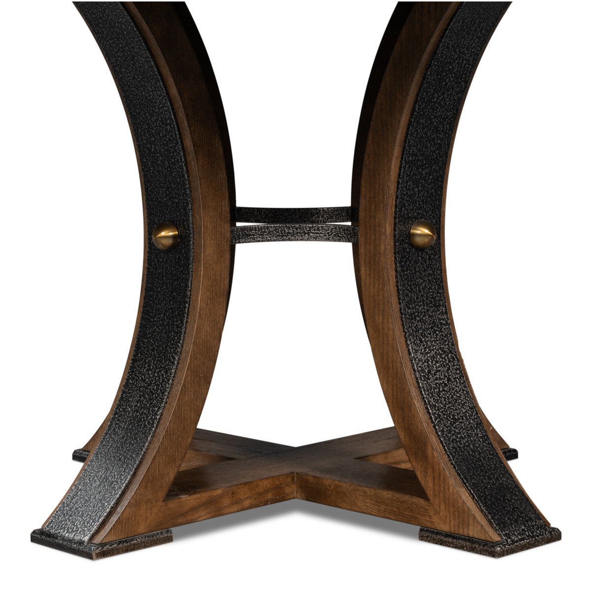 Tower Round Solid Oak Dining Table