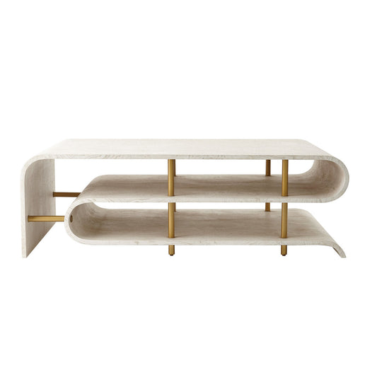 Traverse Coffee Table-Ebony Cerused