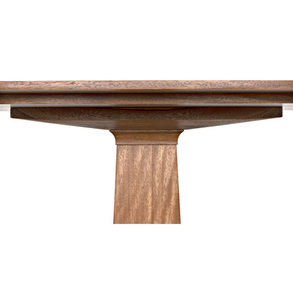 Travis Walnut Wood Dining Table