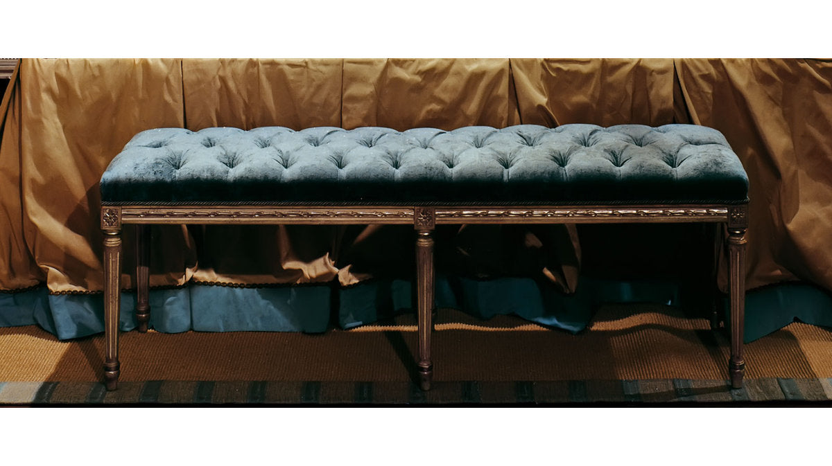 David Michael Tufted Upholstered Bench