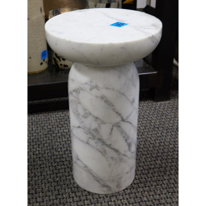 Tumble Marble End Table