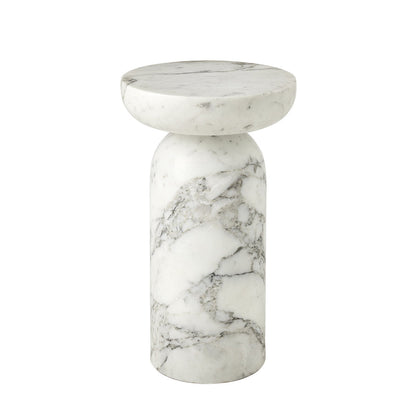 Tumble Marble End Table