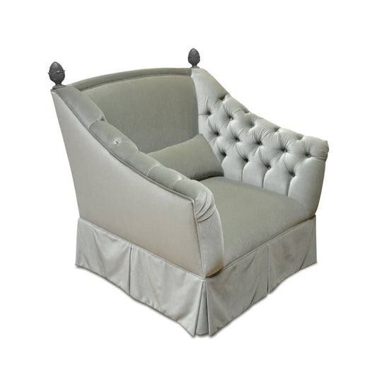 Tuscan Lounge Chair Chair with Ottoman
