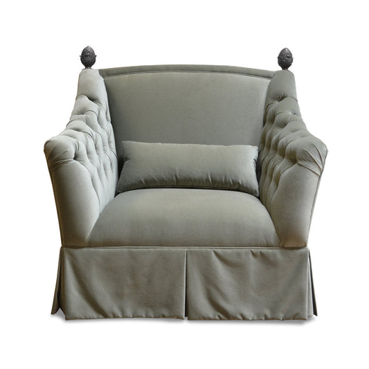 Tuscan Lounge Chair Chair with Ottoman