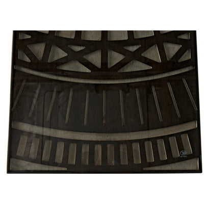 Tutankhamun 81'' W Glass Console Table