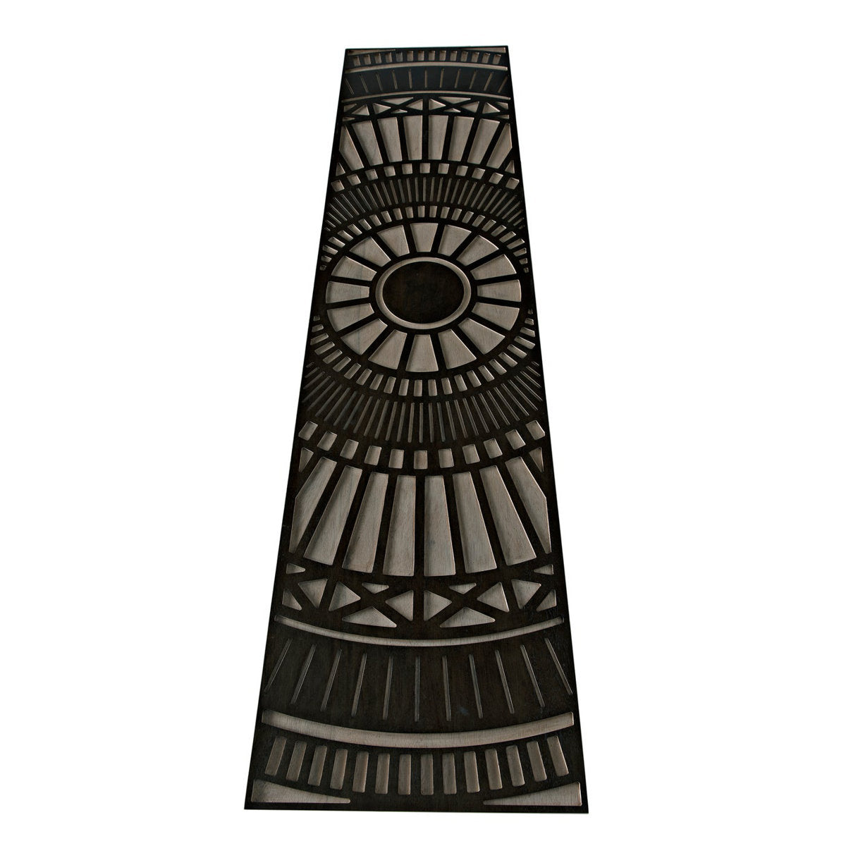 Tutankhamun 81'' W Glass Console Table