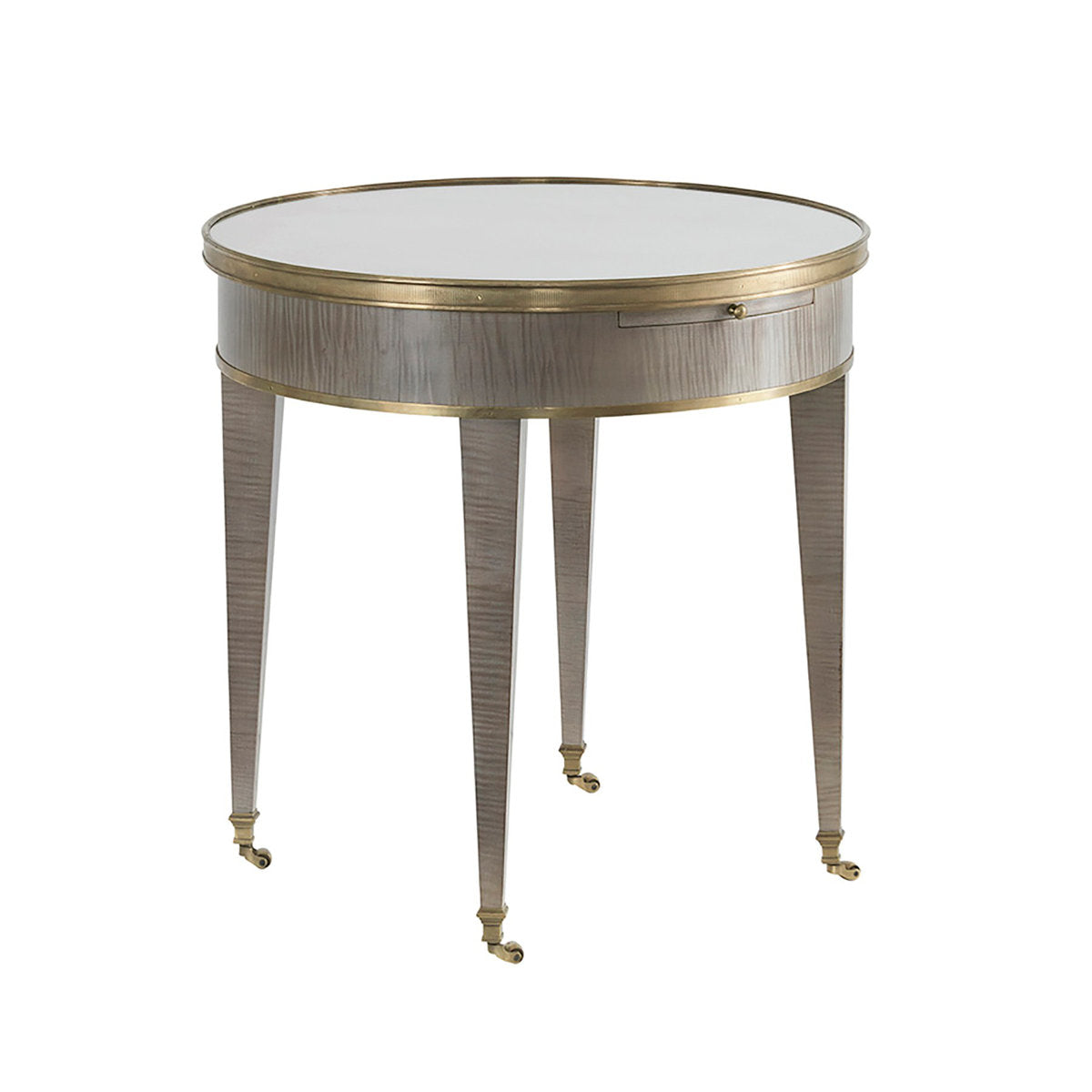 Modern History Home Tuxedo End Table With Storage
