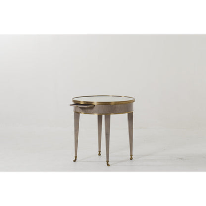 Modern History Home Tuxedo End Table With Storage