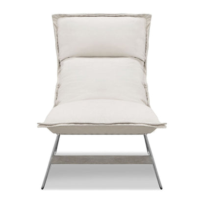 Tweety Leather Lounge Chair Chair with Ottoman